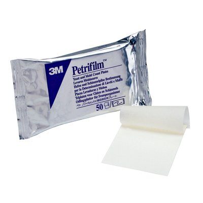 3m?petrifilm?酵母菌和霉菌測試片6417，1000/箱
