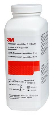 3m? rappaport-vassilidias r10培養(yǎng)基 bp0288500，500 g，1件裝