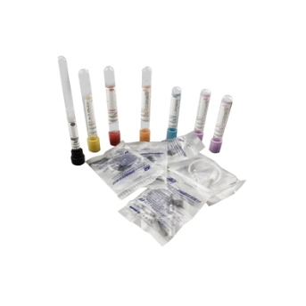 促凝管（促凝劑）采血管， 桔黃色3ml
