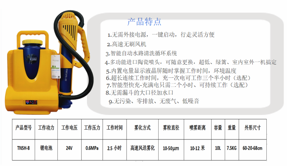 暴風(fēng)霧TNSH-8低容量電動(dòng)噴霧器，氣溶膠噴霧器1.png